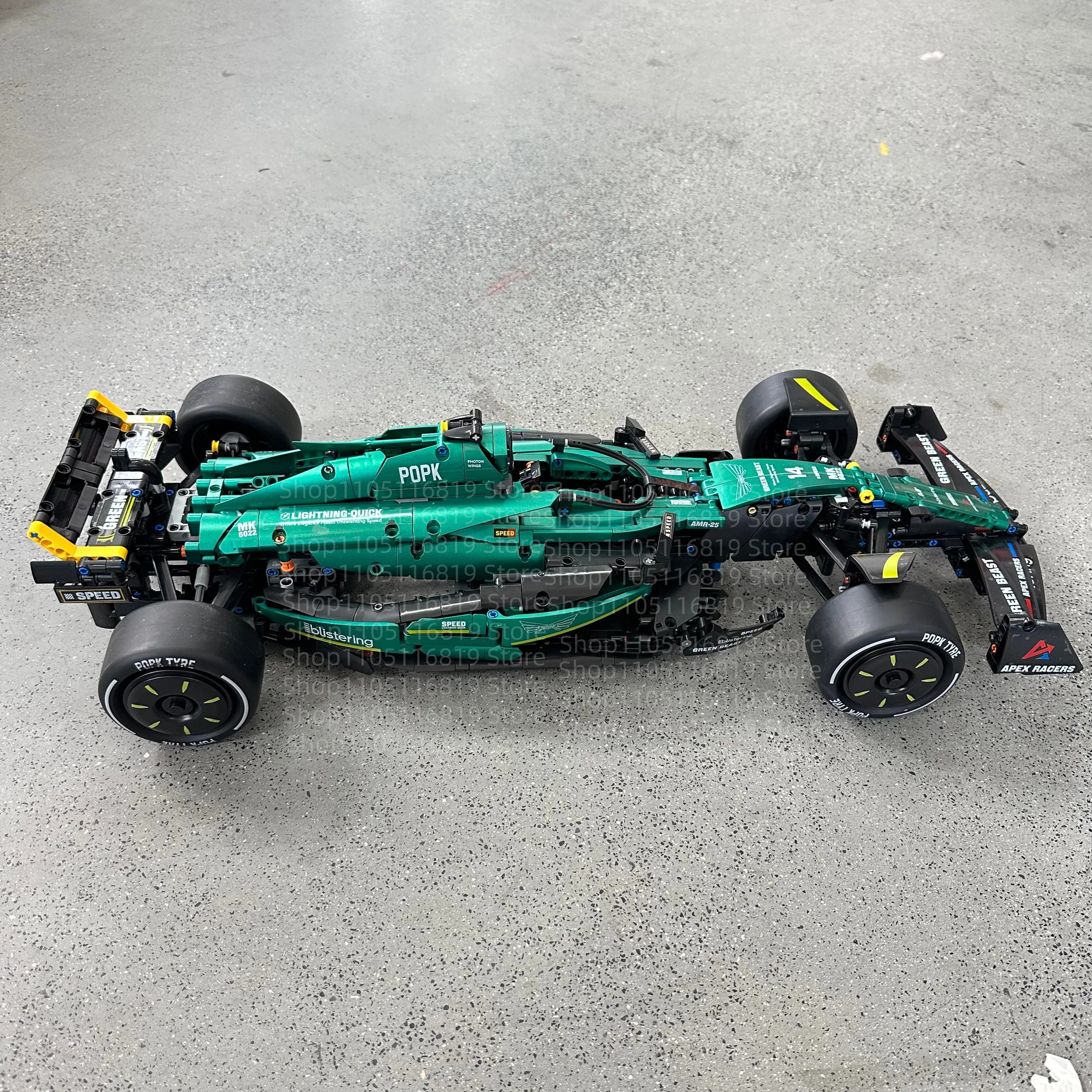 Formuła 1 Klocki konstrukcyjne  brak oryginalnego opakowania