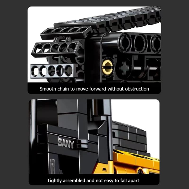 Koparka Sany Idealny prezent na święta 1022 klocków