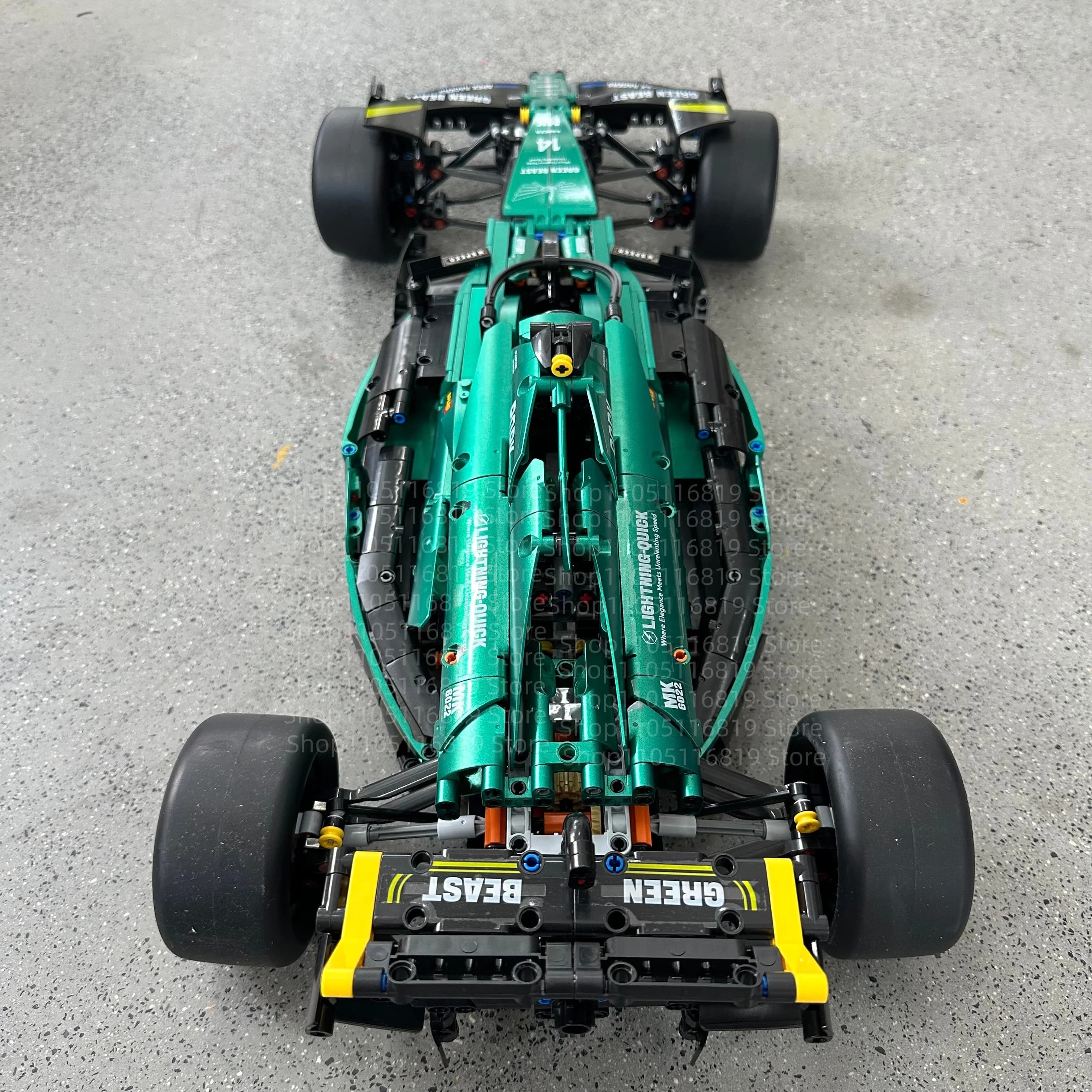 Formuła 1 Klocki konstrukcyjne  brak oryginalnego opakowania